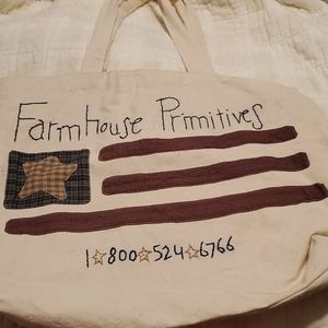 Large primitive tote